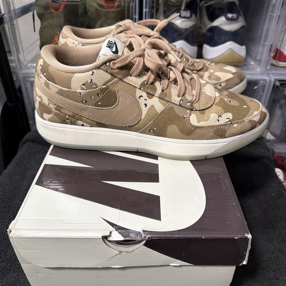 Nike Book 1 Desert Camo Mens Size 11 Sesame Sanddrift White Natural IM1360 200
